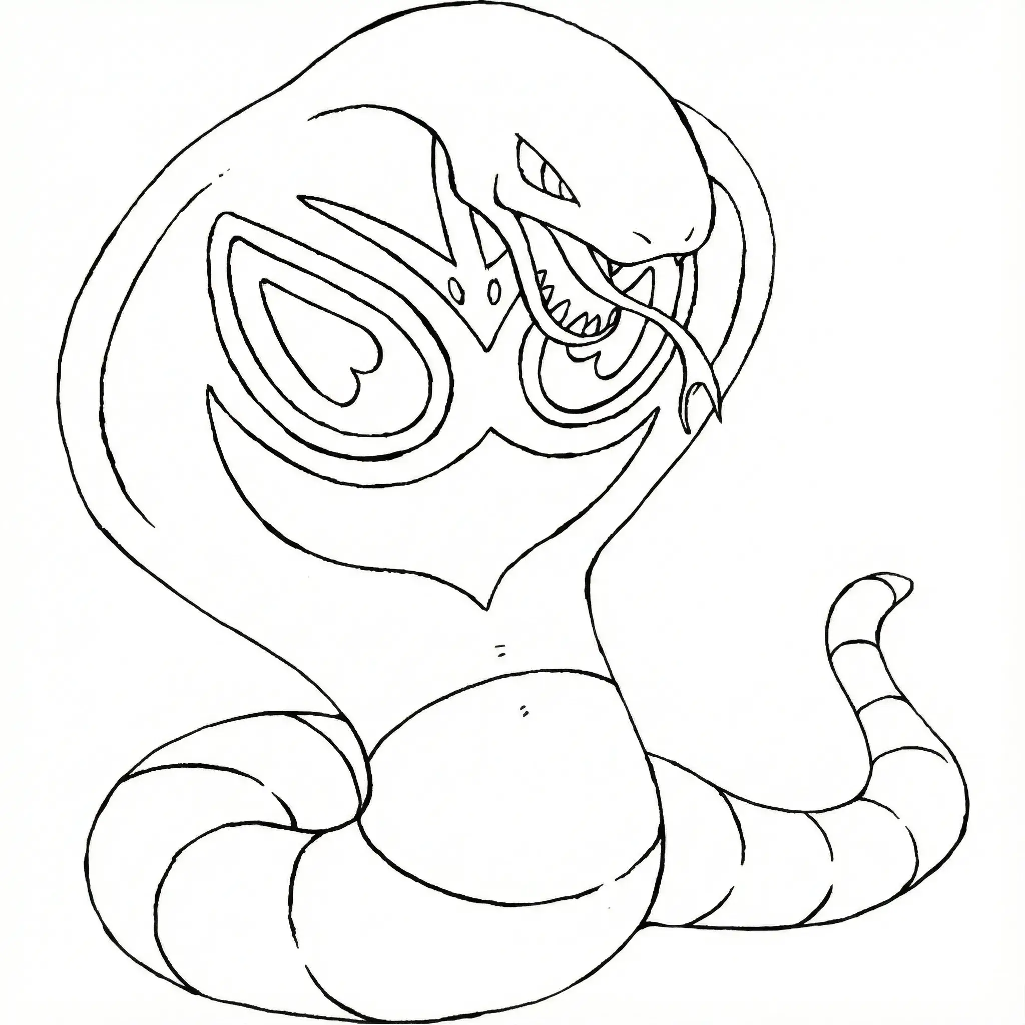 Coloriage Arbok