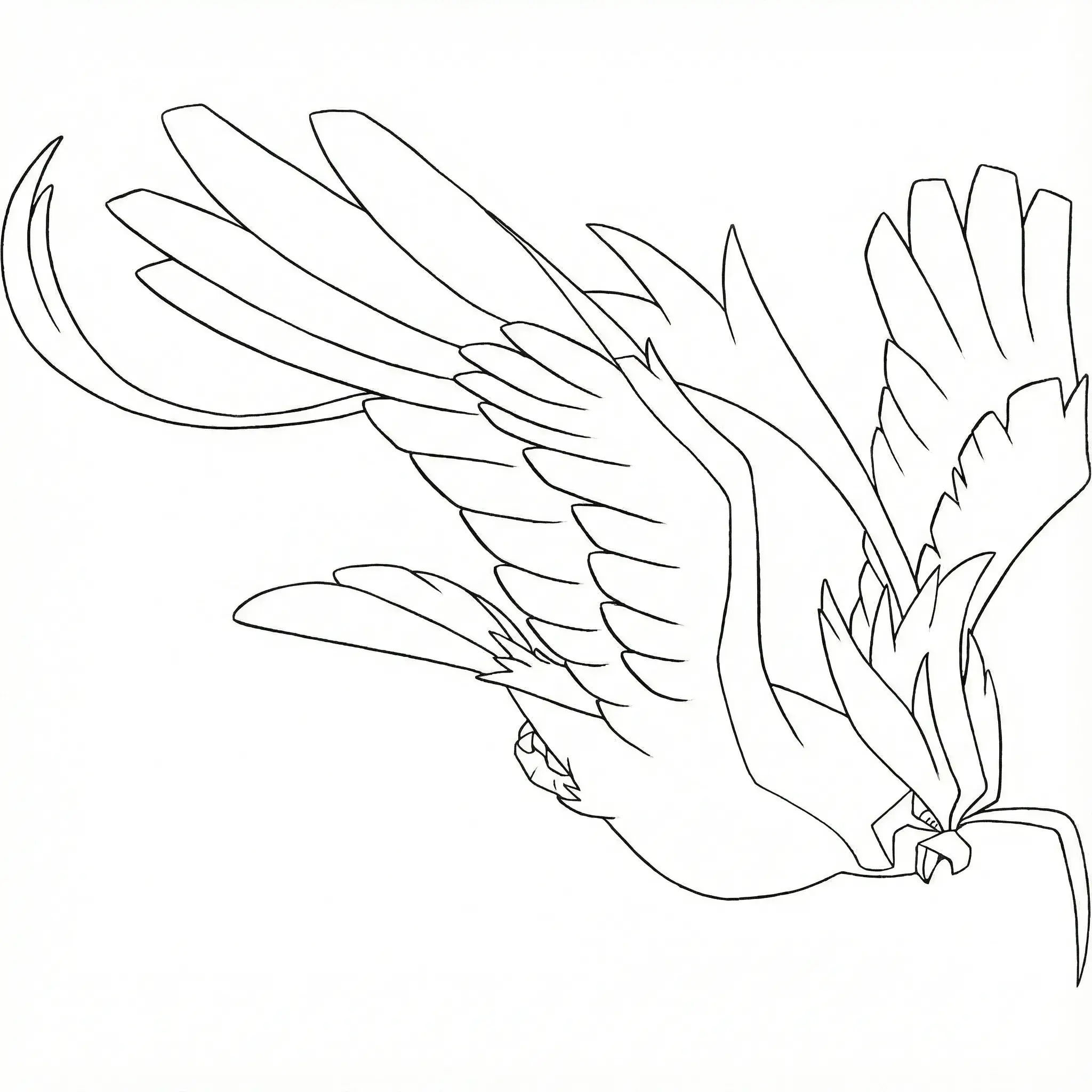 Coloriage Méga-Roucarnage