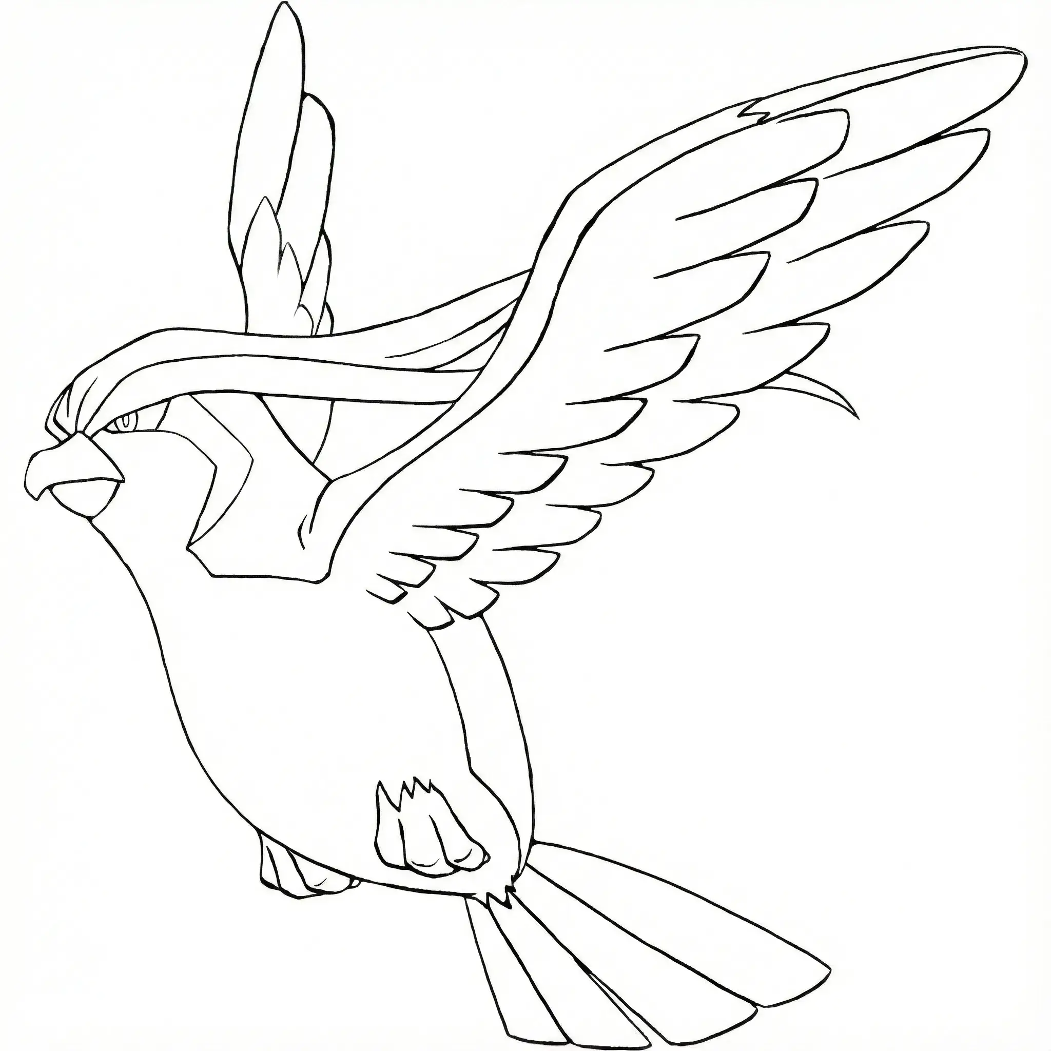 Coloriage Roucarnage
