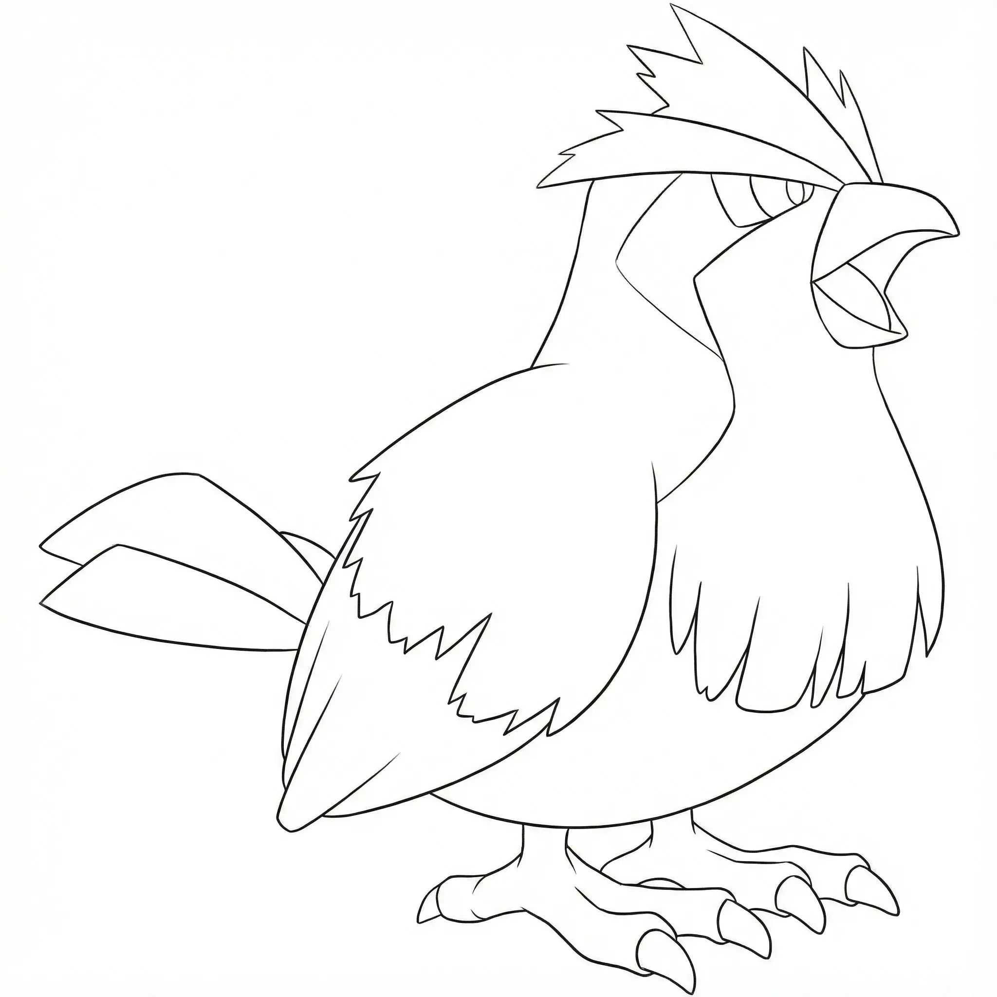 Coloriage Roucool